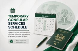EMBASSY TEMPORARY CONSULAR SERVICES SCHEDULE