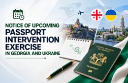 NOTICE OF UPCOMING PASSPORT INTERVENTION EXERCISE IN GEORGIA AND UKRAINE