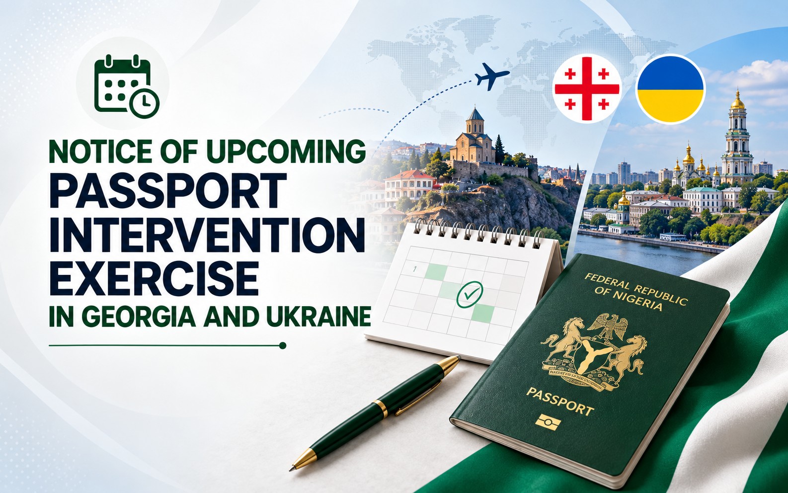 Passport Intervention Exercise in Georgia and Ukraine